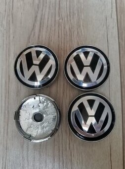 60 mm Středové krytky pokličky loga Volkswagen