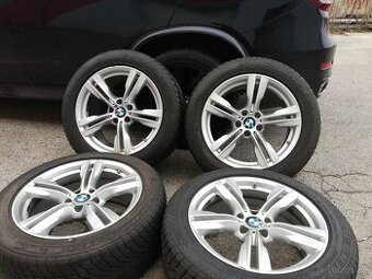 Alu kola 5x120 r19 na BMW X5, X6 zimní pneumatiky 255/50 r19