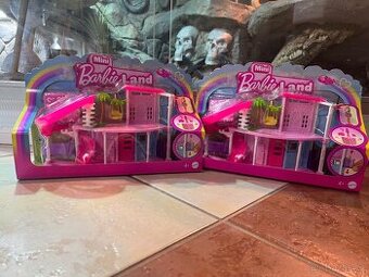 Mini Barbie land domeček s toboganem N.O.V.Ý.