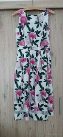 Nové krásné květinové šaty Dorothy Perkins vel.38 - 1