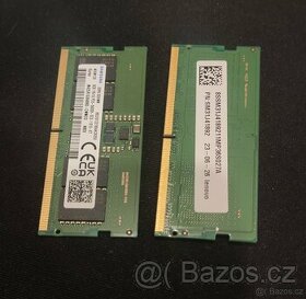 Operační paměť RAM 2x 8GB SO-DIMM - DDR5 - 5 600 MHz CL40