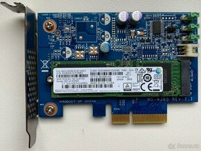 Samsung 256GB MZ-VLVW2560 NVMe + adaptér PCI-e/M.2 MS-4365