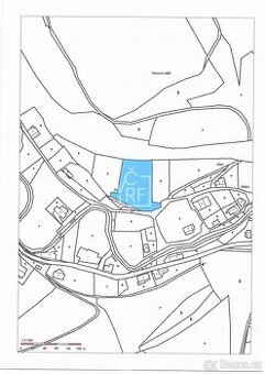 Prodej pozemku o rozloze 4647 m2 v obci Dědov - 1