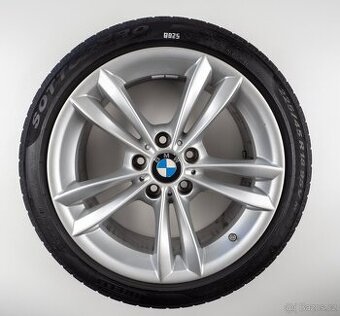 BMW 3 4 F30 F31 - Originání 18" alu kola - Zimní pneu - 1