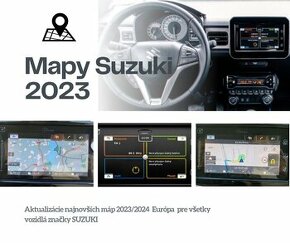 Aktualizace navigace Suzuki Mapy 2023 SD karta - 1