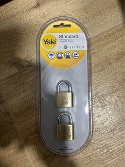 2x Visací zámek Yale (Assa Abloy) 35 mm