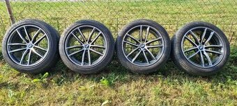 Alu kola BMW 5x112 9x18 ET44 8x18 ET30 dvourozměr Pirelli - 1