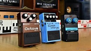 BOSS Octave OC-2, BOSS SUPER Chorus CH-1, LOCO BOX