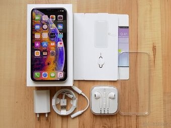 Apple iPhone XS 64GB Silver, ZÁRUKA, TOP