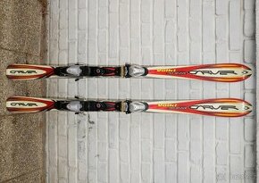 Carvingové lyže 148cm Volkl, bezvadný stav.