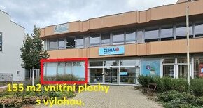 Pronájem, obchodní prostory 155 m², Chrudim