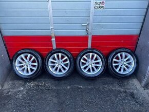 Original ALU kola VW Sepang 16" 8,5J ET41 + pneu 215/60/R16