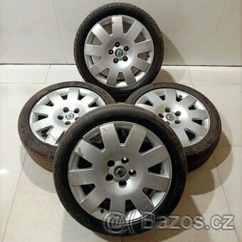 17" ALU kola – 5x112 – ŠKODA (VW, AUDI, SEAT)  Disky: Elekt