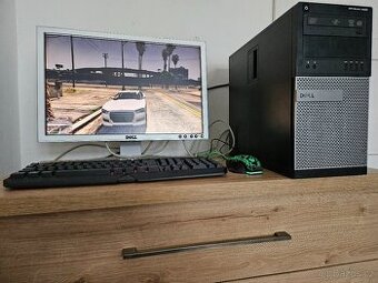 Herní pc i7-4770 8gb ddr3 gtx650 ssd 240gb lcd 20" GTA5