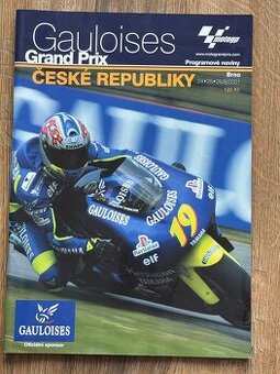 Program Grand Prix MOTO GP Brno z r.2001