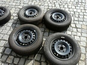 ZIMNÍ PNEU + DISKY 195/65R15 ŠKODA VW SEAT