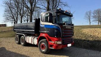 Scania R480 6x4 třístranný sklápěč