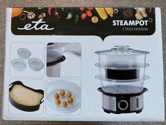 Nový parní hrnec ETA Steampot 0134 9000 v orig. balení