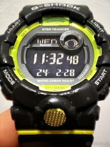 Casio G-Shock GBD-800 mod negative