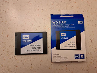 SSD HDD 500 GB, SATA, 2,5“ WD Blue. - 1