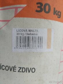 Lícová malta Bahama 4 ks pytel 30 kg