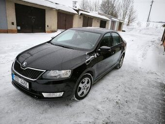 Škoda rapid 1.2 tsi 81kw, 11/2016, ČR, ambition, barva černá