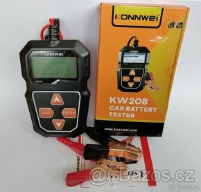 Tester autobaterie KONNWEI KW208 Systémové napětí 12 voltů a - 1