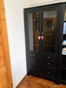 Vitrína a knihovny Ikea Hemnes