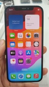 Apple iPhone 12 128GB,pěkný stav, baterie 100%,záruka