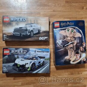 Lego 76911 Aston Martin + 76900 Koenigsegg + 76421 Dobby - 1