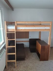 Patrová postel dřevěná