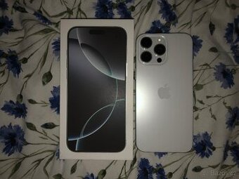 iPhone 16 Pro Max, White titanium, 256gb