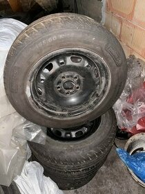 Sada letních pneu i s disky 185/60 r14 na Fiat Panda - 1