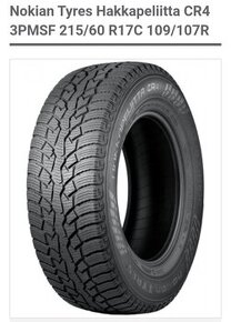 Sada nových zimních zátěžových pneumatik Nokian 215/60 R17C