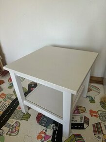 Konferenční stolek IKEA HEMNES-Bílá 55x55x50cm - 1