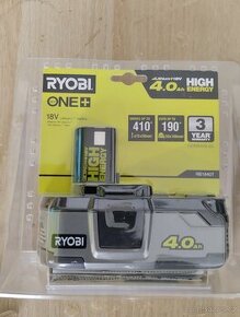 Baterie RYOBI RB1840T 4 Ah HighEnergy