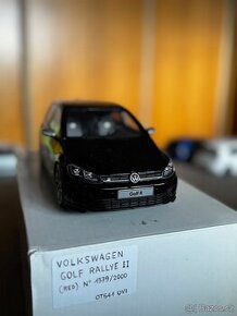 Vw golf 7 R čierny 1:18