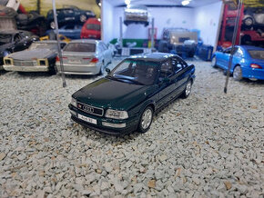 model auta Audi  S2 Sedan zelená  Otto mobile 1:18