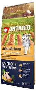 Ontario Adult chicken & potatoes12 kg