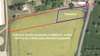 Prodej pozemku k bydlení, 3050 m², Soběsuky