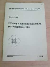 Příklady z matematické analýzy - diferenciální rovnice