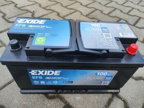 Nová autobaterie Exide 12v 100Ah 900A