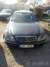 Mercedes S 430 benzín, prodám náhradní díly - 1