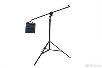 Studiový stativ 380 cm, 2v1 stativ pro fotoateliér