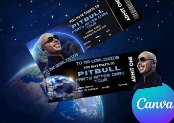 Pitbull Praha 18.6.2025 Lístky