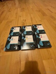 6x nové inkoustové cartridge HP (magenta, žlutá, azurová)