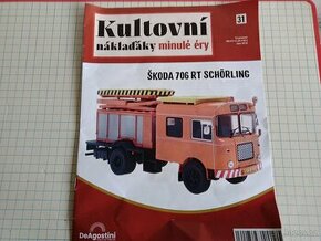 Kultovní náklaďáky - Škoda 706 RT.     M 1:43