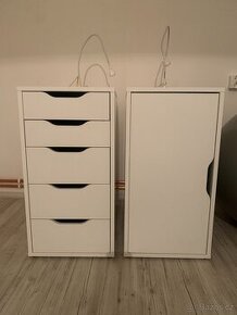 Zásuvkový a policový díl pod stůl - kontejnery Ikea (Alex)