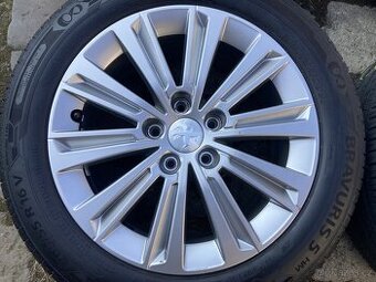 Alu kola PEUGEOT 308 16" 5x108 letní BARUM 205/55R16 95%