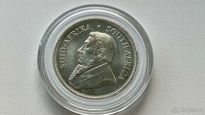 Kruger Rand 1 Oz Ag Investiční Stříbrná Mince 2021